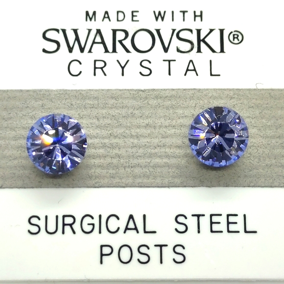 Swarovski Elements Stud Earrings - Picture 1 of 1